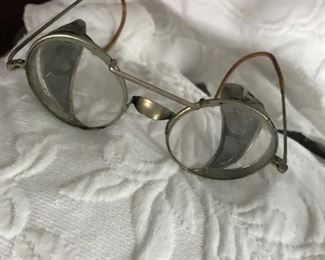 Antique Glasses With Folding Sides