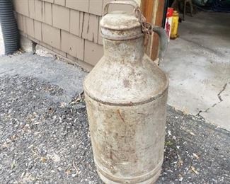 Another antique milk can