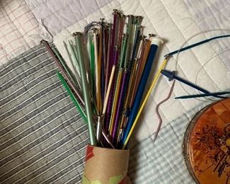 knitting needles