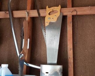 Saws, pruning shears