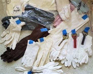 Vintage gloves