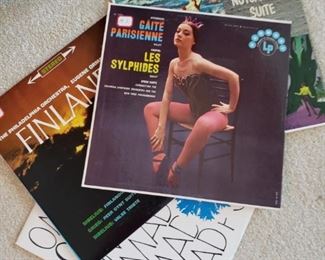 Vinyl records...very eclectic and worldly collection!
