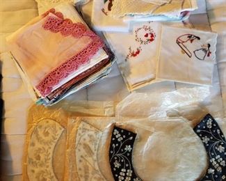 Hankies, collars