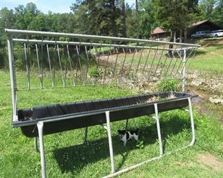 SEVERAL HAY TROUGHS.