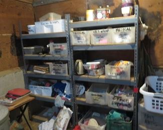 EQUESTRIAN FIRST AID SUPPLIES.