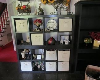 STACKED CUBICAL UNITS (SOME CANVAS BINS AVAILABLE)