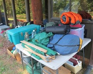 CAMPING GEAR.