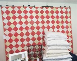 HAND MADE QUILT.