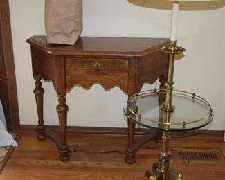 Console Table & Floor End Table Lamp