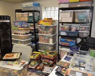 Board Games, LEGO Items, Video Game Accessories
