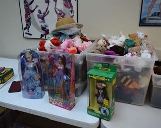 Beanie Babies, Barbie, & Dolls