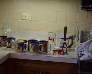 Disney Mugs, Cups, & Stemware