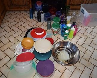 Plastic Containers, Water Bottles