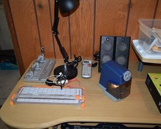 Desk, Electronics, Office Supplies