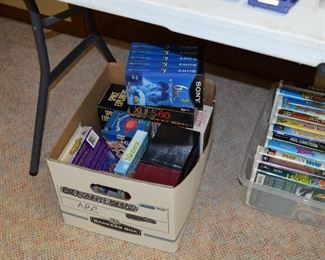 VHS Tapes, Video Games, & Game System