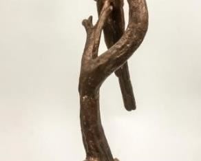 Lot 46 - Phillips Bronze Macaw Parrot Sculpture