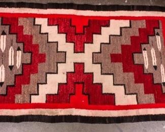 Lot 232 - Ganado Styled Navajo Rug