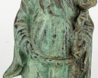 Lot 181 - Antique Bronze Statue Sanxing Lu