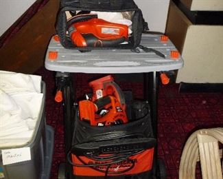 Black and Decker set with cart