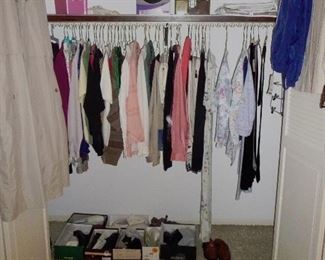 clothes closet  full