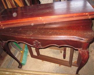 Mahogany Card Table with Leaves