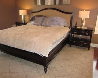 Raymour & Flanigan King Bedroom Suite Stunning/King Down Sleeping Beauty Mattress
