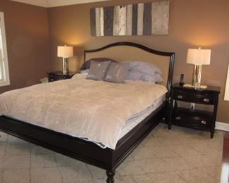 Raymour & Flanigan King Bedroom Suite Stunning/King Down Sleeping Beauty Mattress