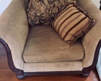 Raymour & Flanigan reversible sofa suite 