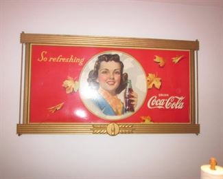 Coca-Cola Collectors Dream Sale!
Vintage Vendo Bottle Vending Coca-Cola Machines 
Coca-Cola Wall Art Memorabilia
Tons of Coca-Cola Memorabilia, Bottles, Trays and so Much More
Vintage Coca-Cola Cooler