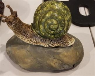 Snail statue