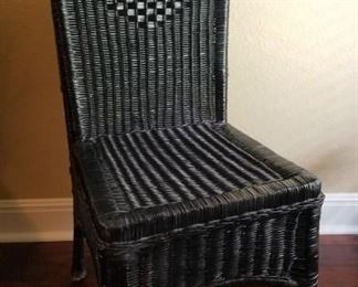 wicker chair