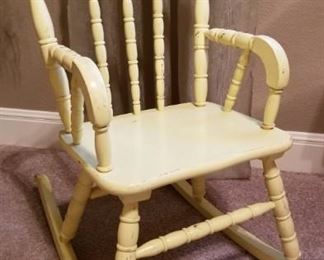 Child’s rocking chair