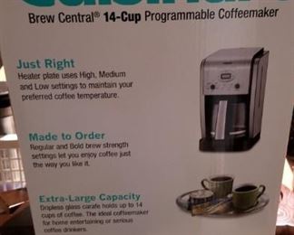 Cuisinart programmable coffee maker