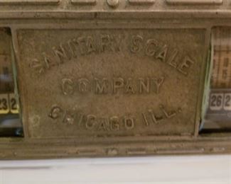 Antique Butcher Shop Scale