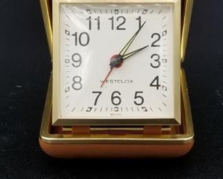Vintage travel clock