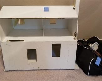 Doll house with furniture