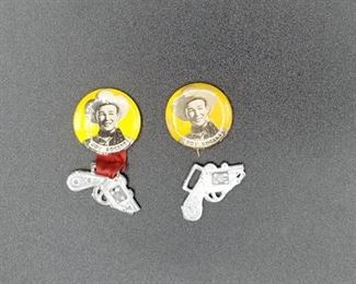 Vintage Roy Rogers pins