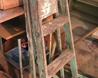 Wooden ladders