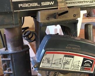 Craftsman radial saw