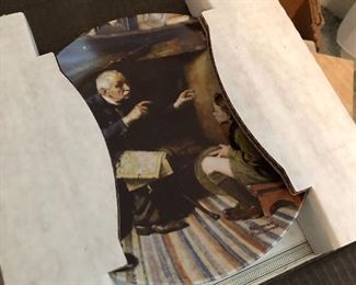 Norman Rockwell collector plate