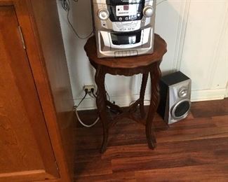 Music system with speakers