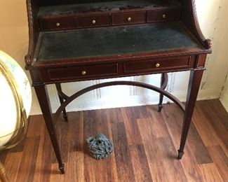 Small ladies' roll top desk -- very unusual