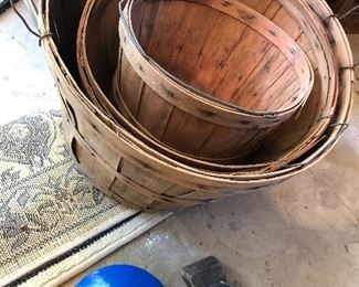 Apple baskets varying sizes
