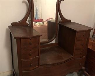 Unique antique dresser