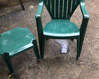 Plastic chair