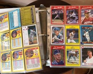 Baseball card collection.......