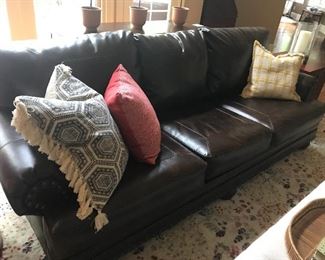 Leather couch #1