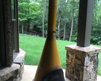 Outside chimney