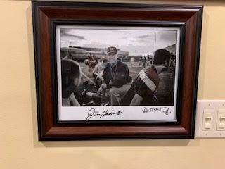 Jim Harbaugh (UM head coach) signed photo