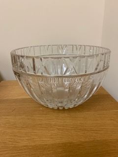 Crystal tiffany bowl